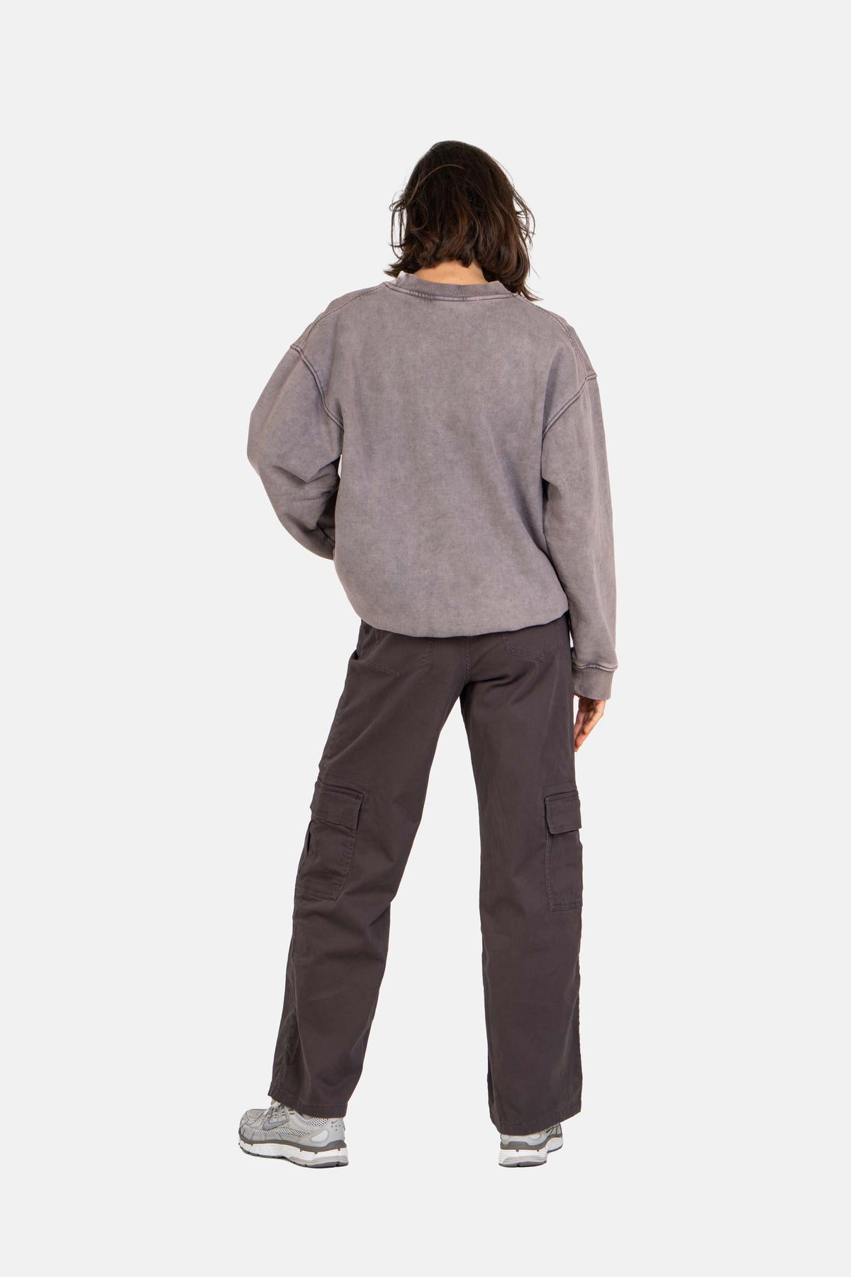 Women Mia Cargo Stone Grey