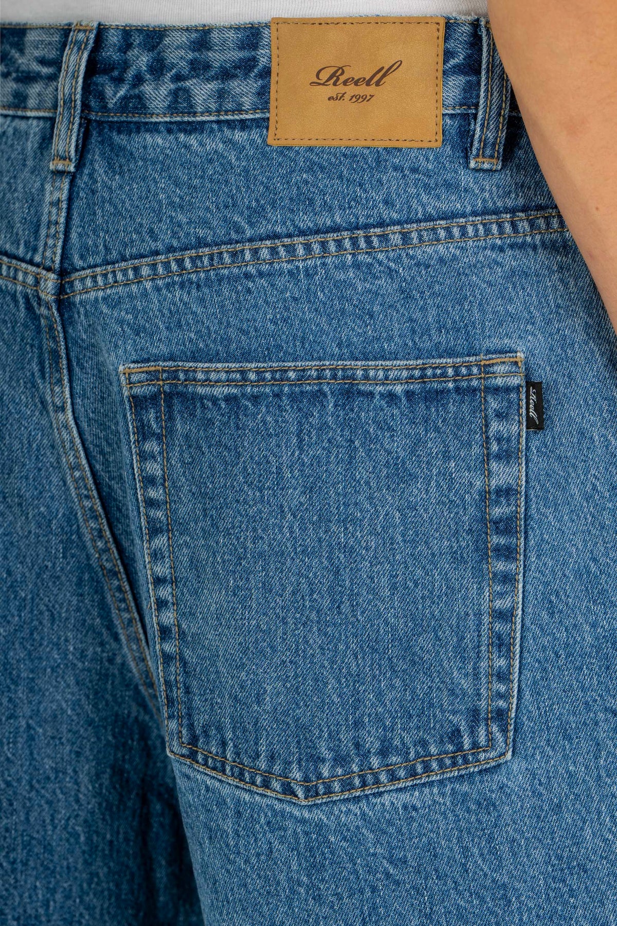 Organic Baggy Vintage Smoke Blue