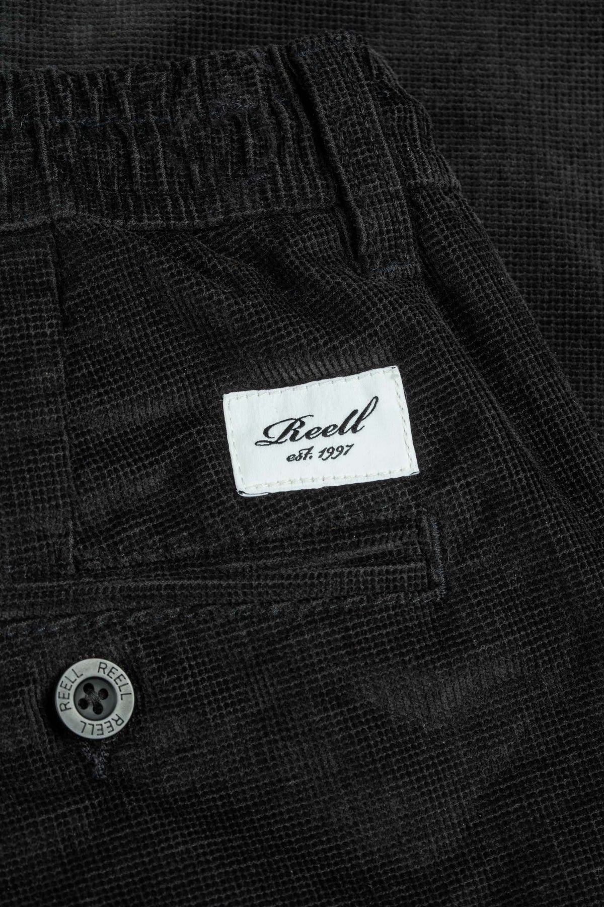 Reflex Loose Chino Deep Black Square Cord