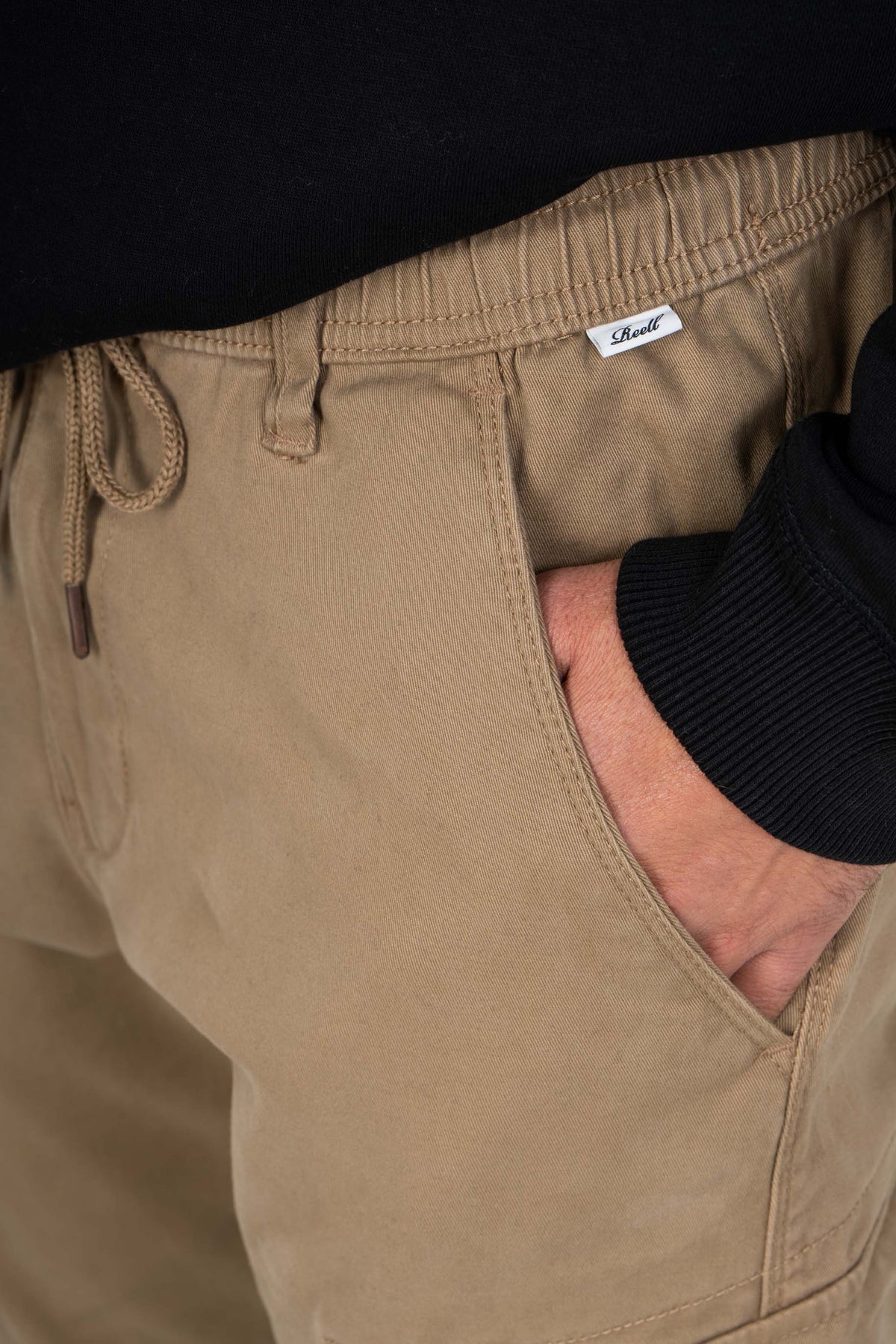 Reflex Rib Cargo Dark Sand