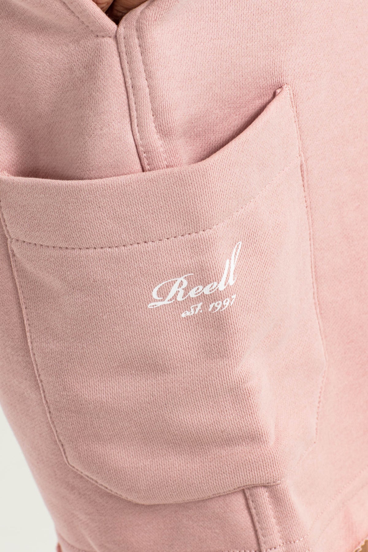 Sweat Cargo Short Smoked Pink