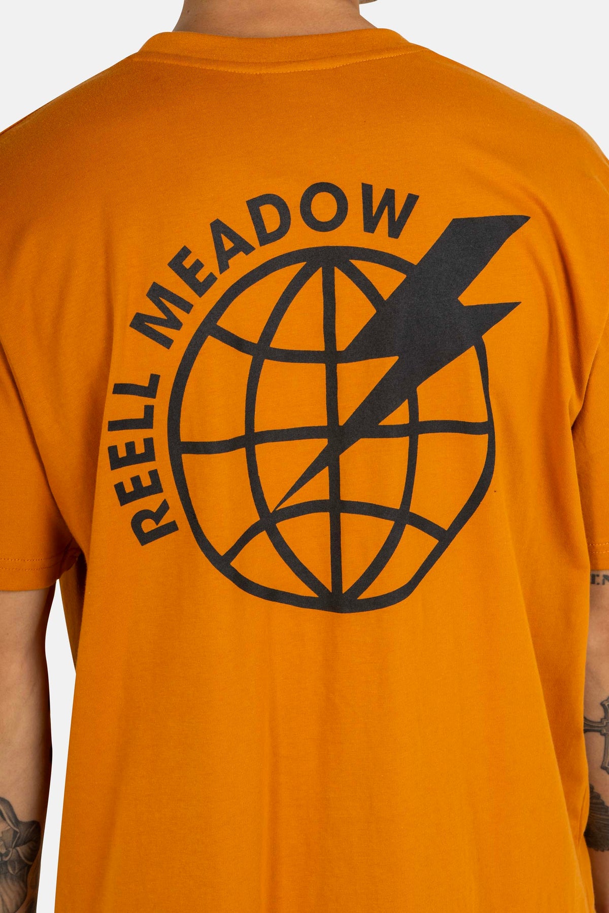 Meadow Logo T-Shirt Orange Oak