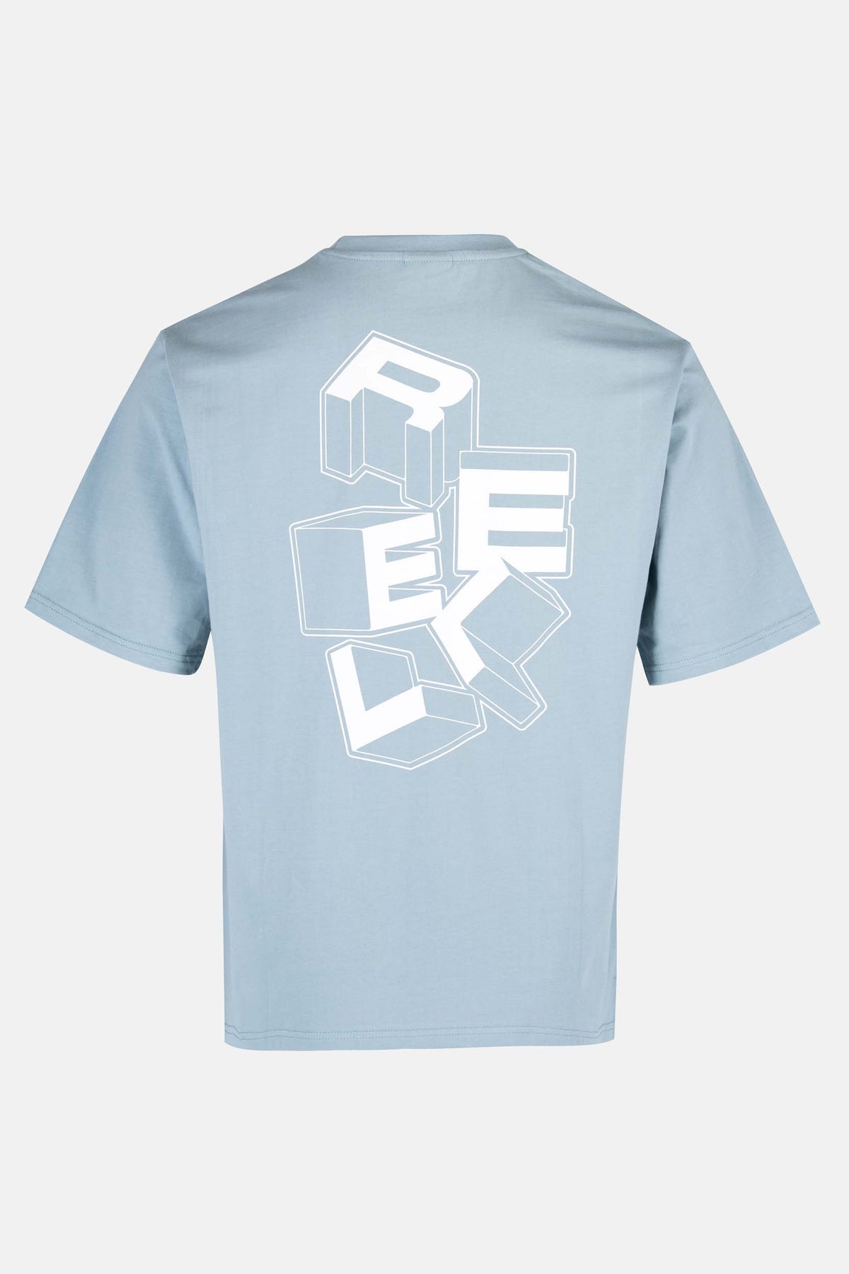 Block T-Shirt Lead Blue