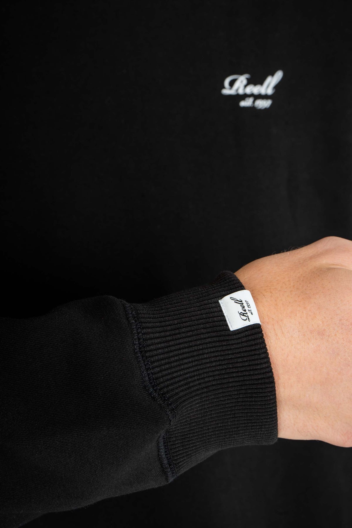 Staple Logo Crewneck Deep Black
