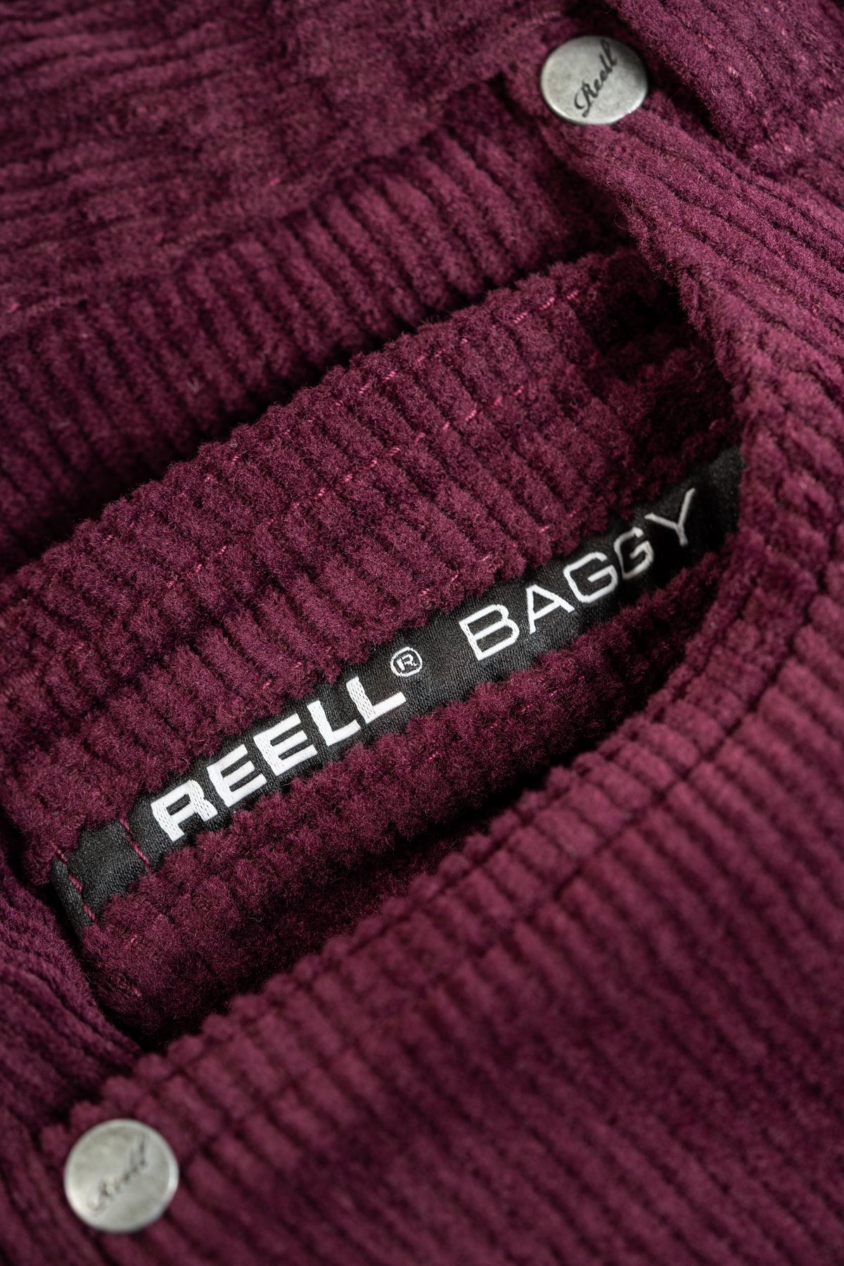 Women Chloé Baggy Burgundy Cord
