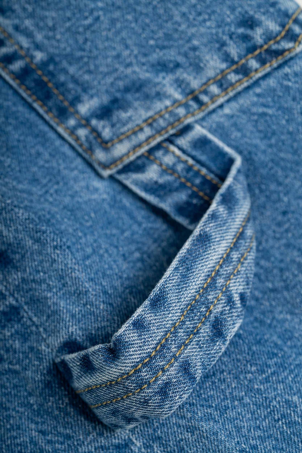 Belmont Worker Short Iconic Light Blue