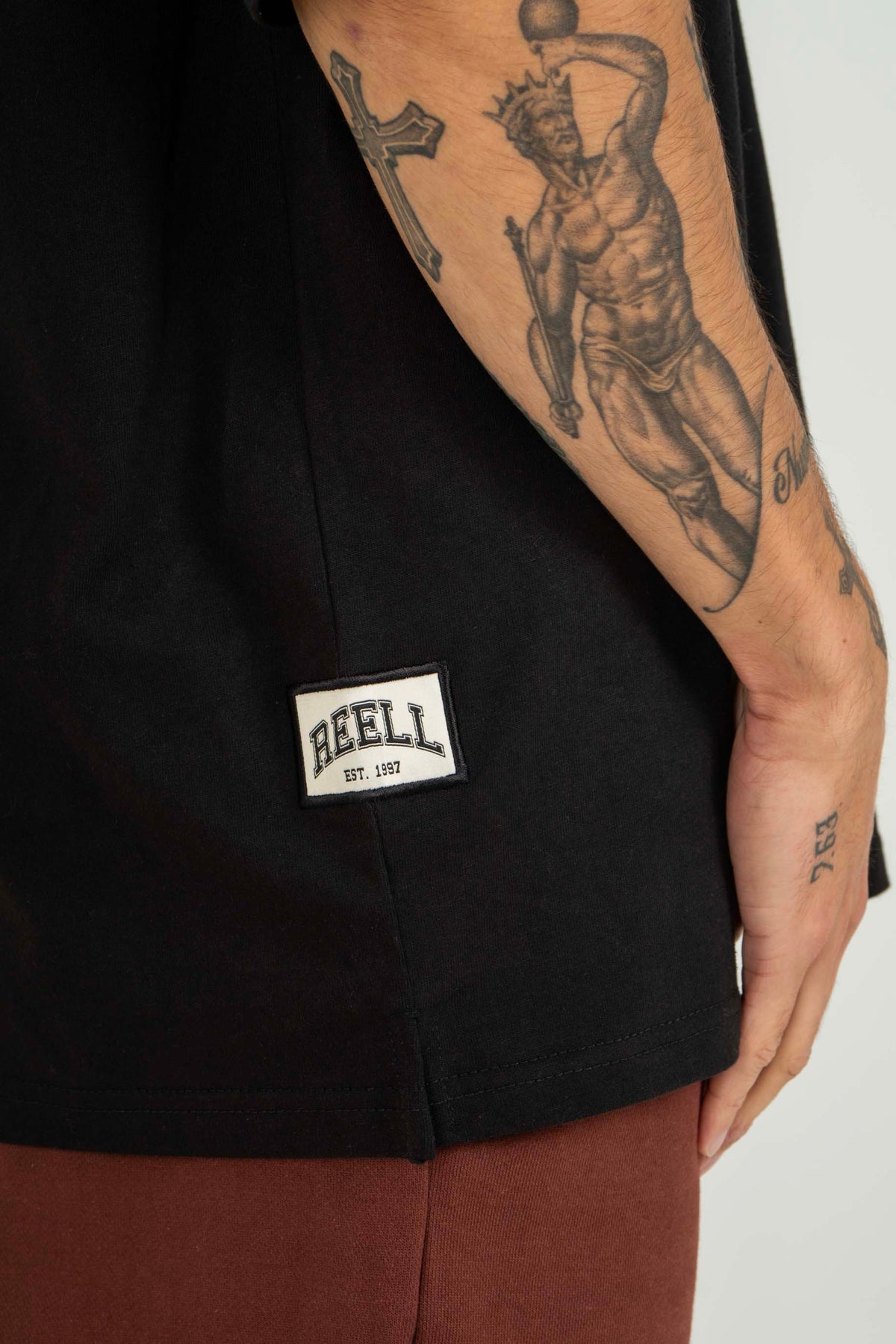 Team T-Shirt Deep Black