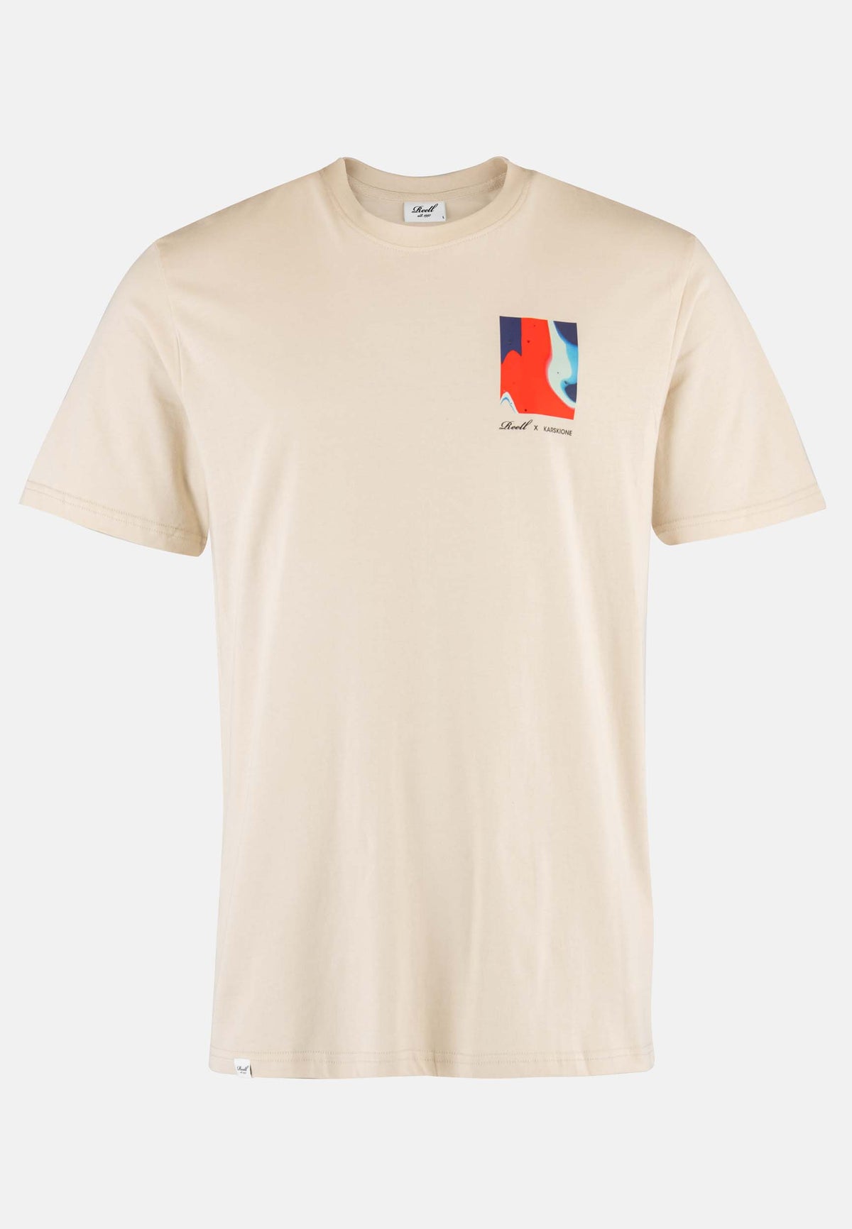 Reell x Karskione T-Shirt Oatmeal