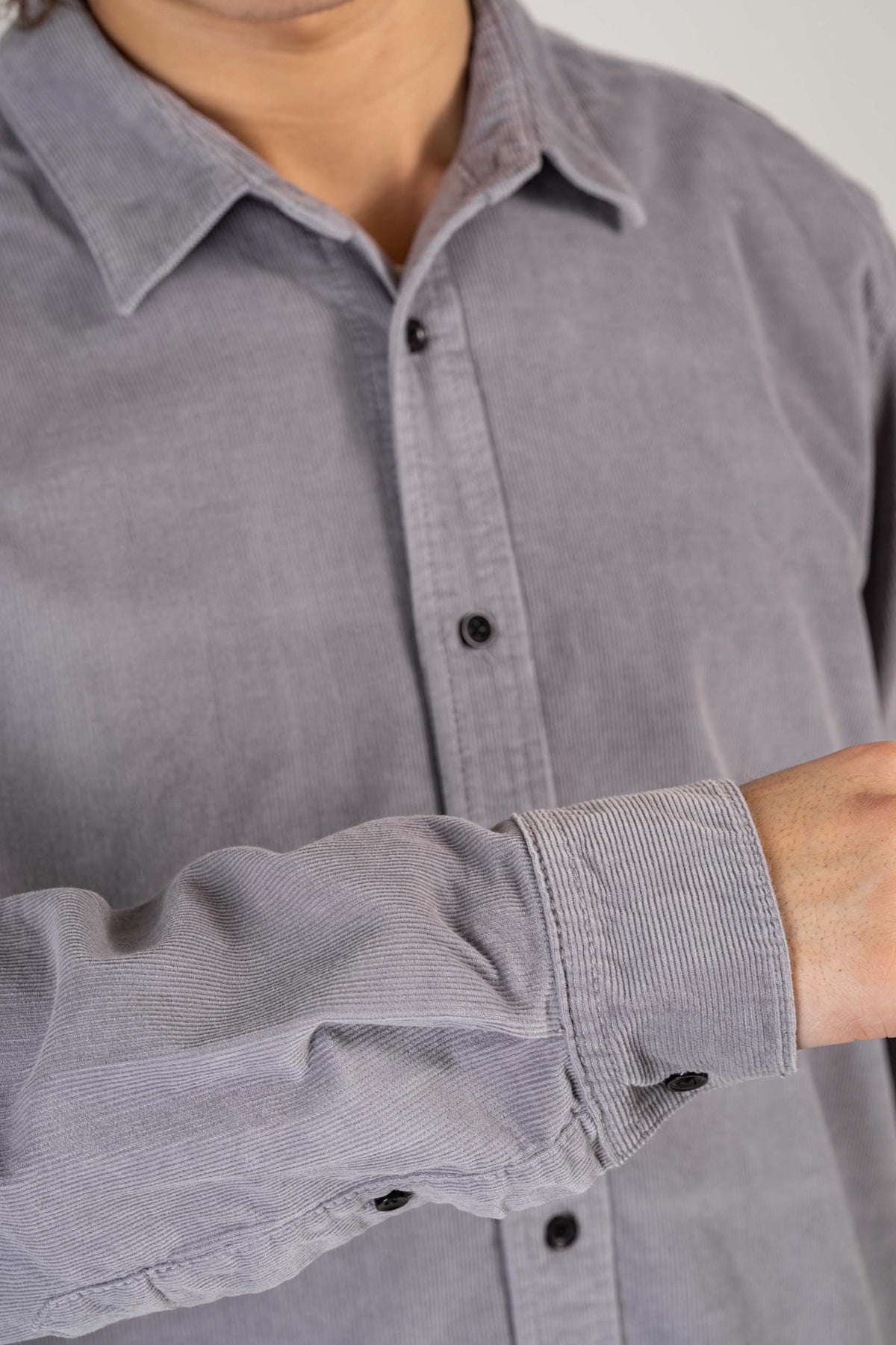 Strike Shirt Grey Purple