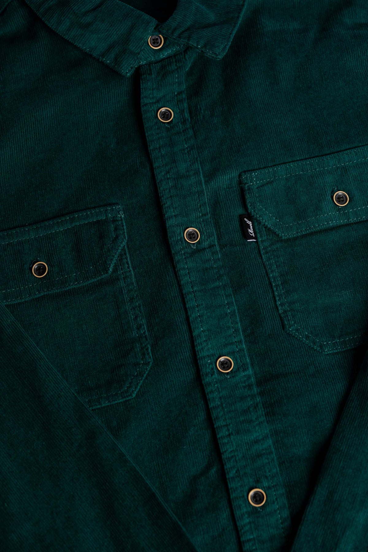 Dual Cord Shirt Forest Green