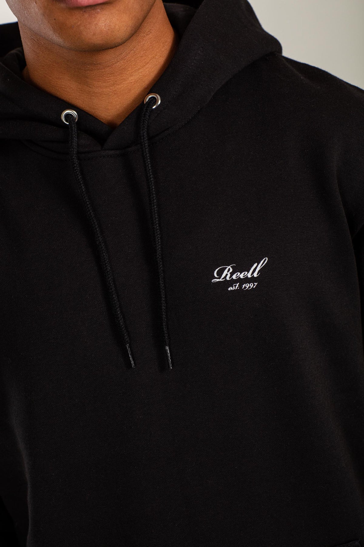 Staple Logo Hoodie Deep Black
