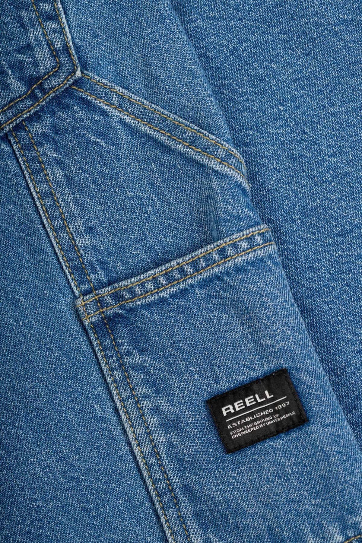 Belmont Worker Short Iconic Light Blue