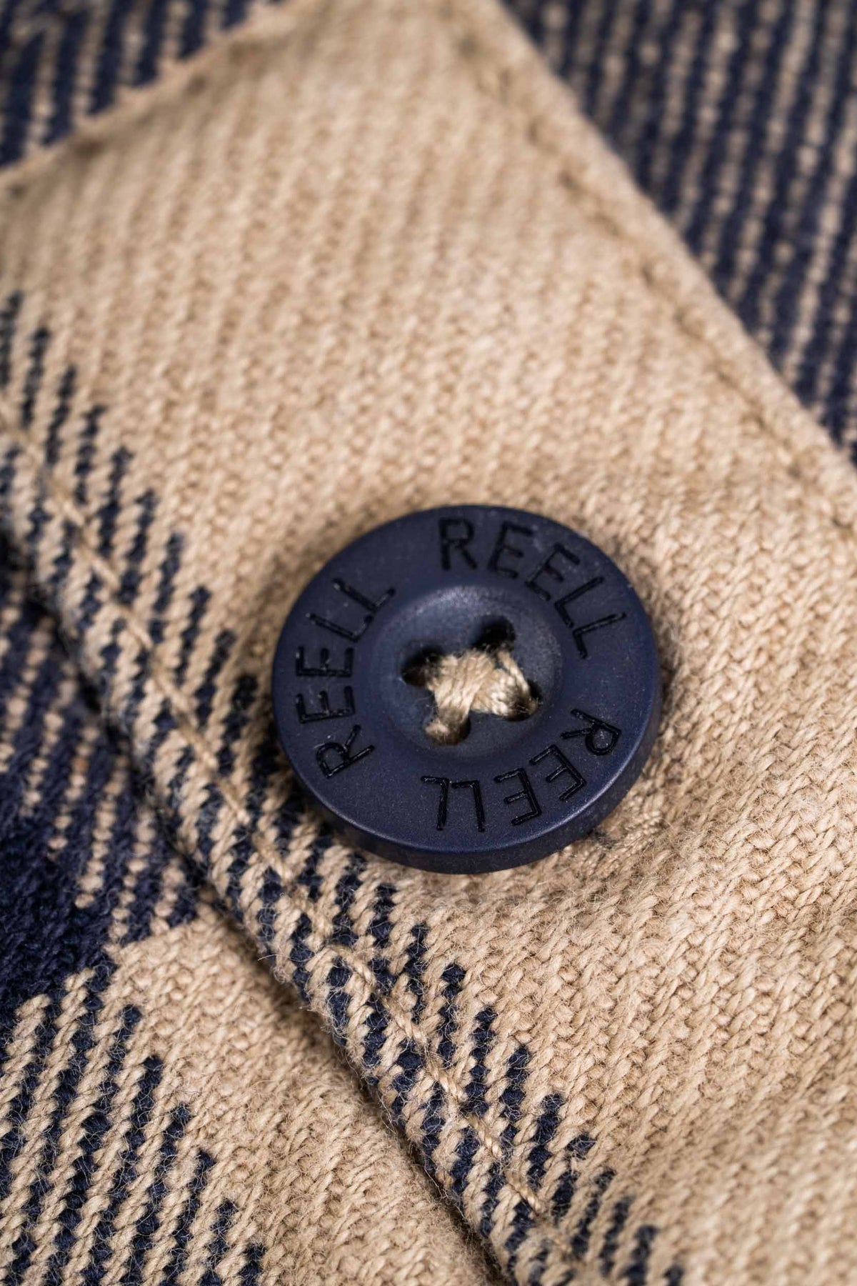 Freeman Shirt Check Navy/Sand