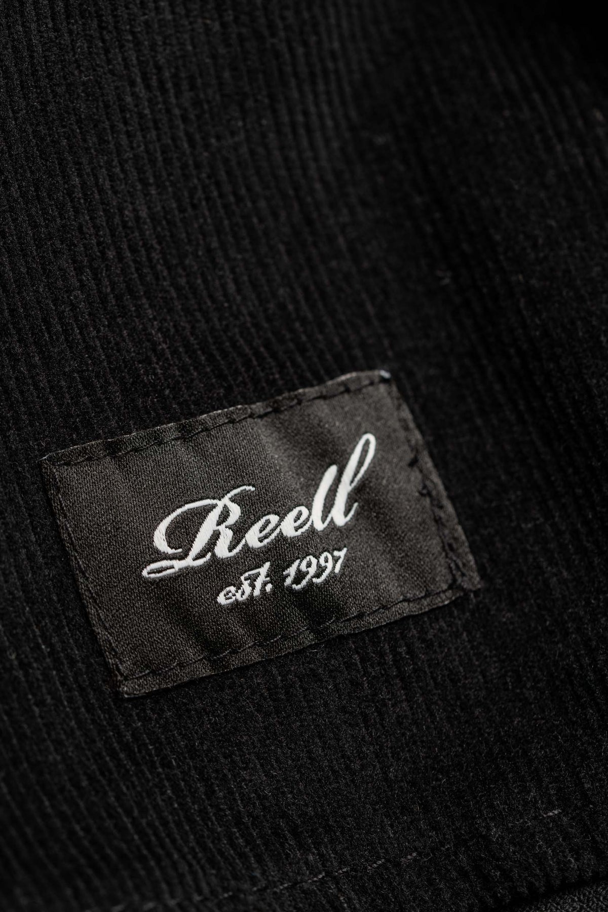 Western Cord Shirt Deep Black