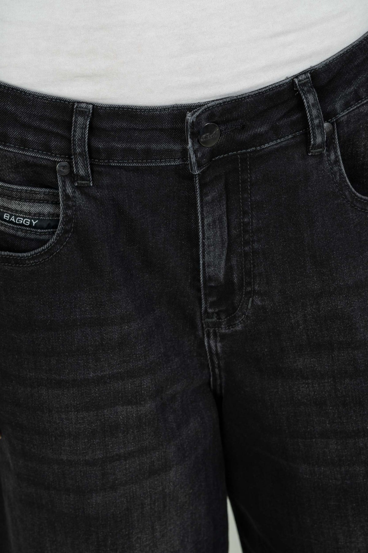 Women Chloé Baggy Black Faded