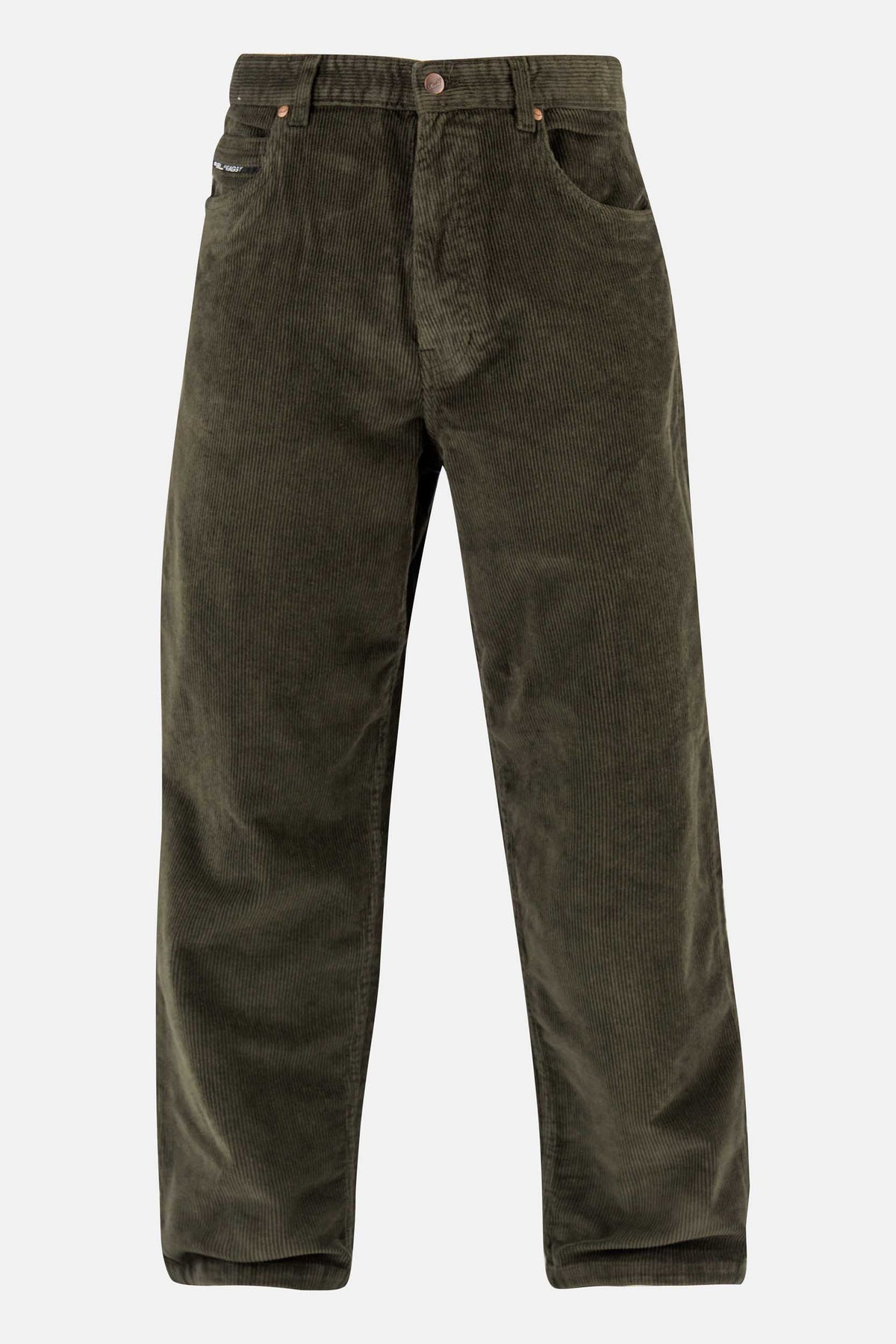 Baggy Dark Green Cord