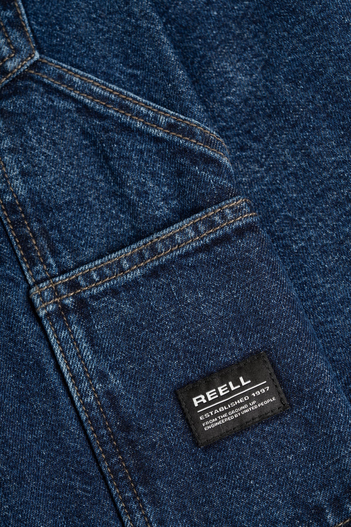 Belmont Worker Short Iconic Dark Stone