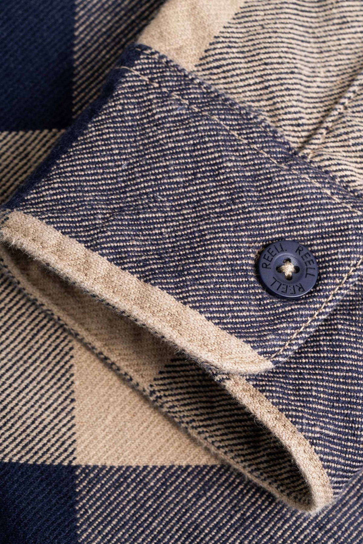 Freeman Shirt Check Navy/Sand