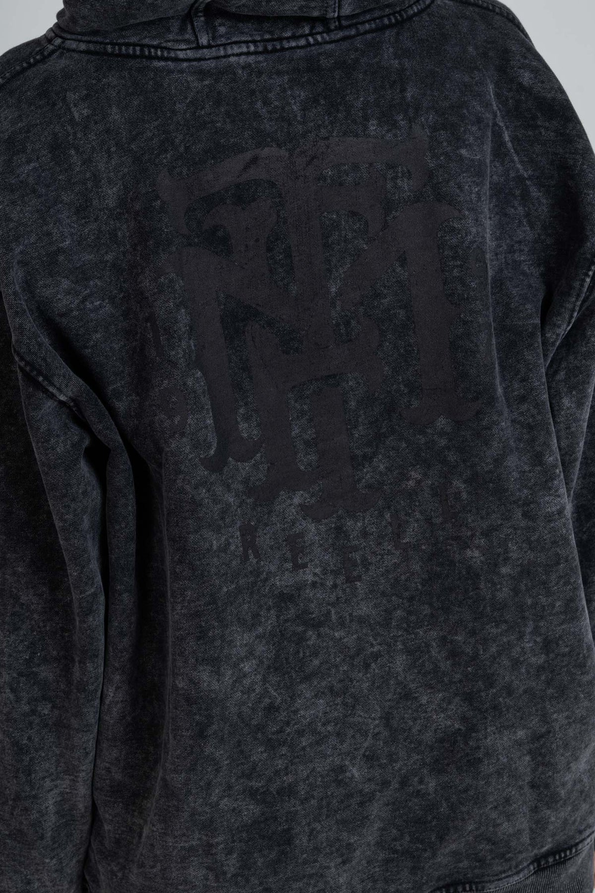 Women Nava Hoodie Deep Black Acid