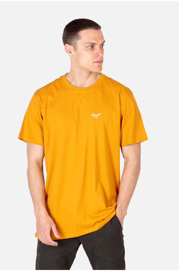Staple Logo T-Shirt Golden Orange