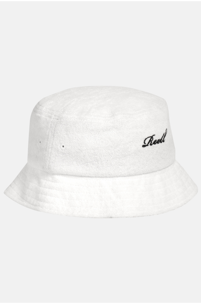 Bucket Hat, White Towel