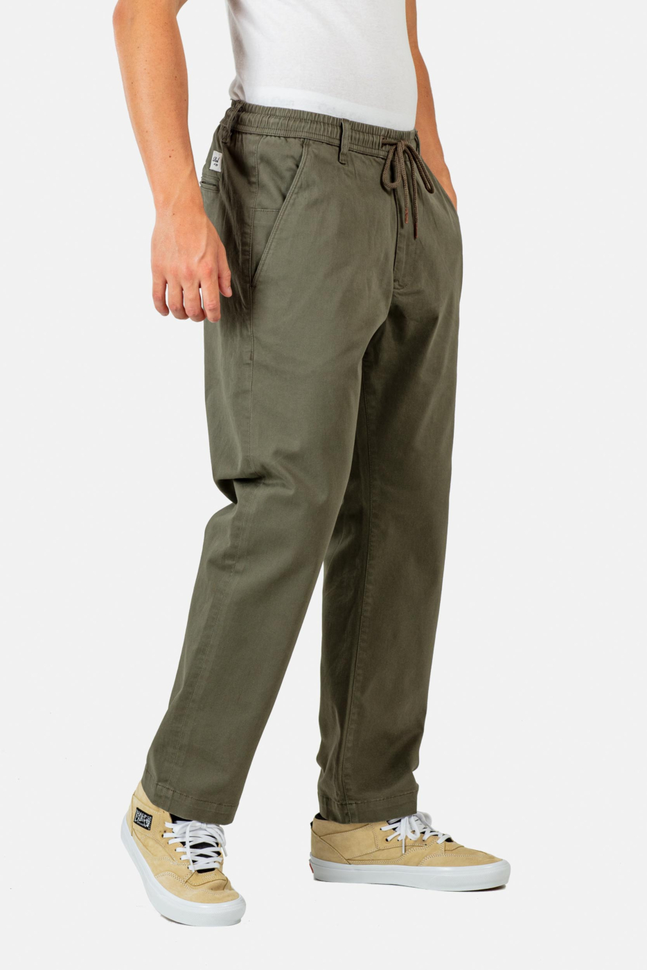 Reflex Loose Chino Olive REELL-SHOP